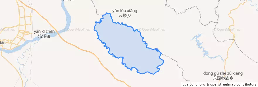 Mapa de ubicacion de 苑前镇.