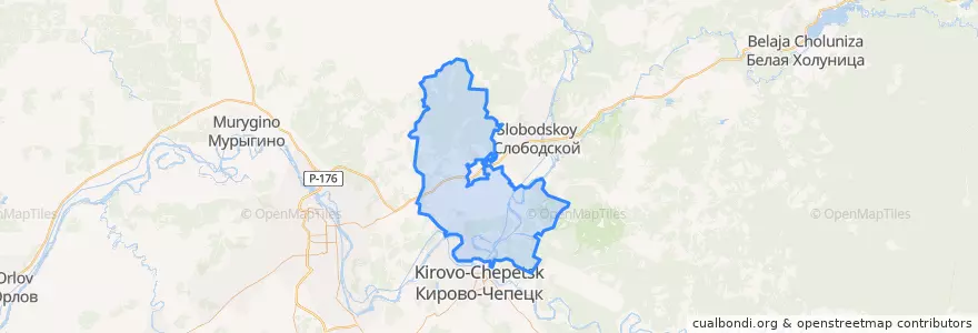 Mapa de ubicacion de Ленинское сельское поселение.