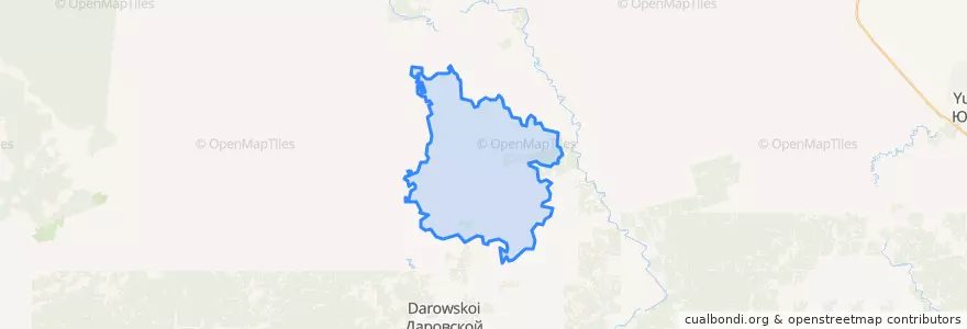 Mapa de ubicacion de Пиксурское сельское поселение.