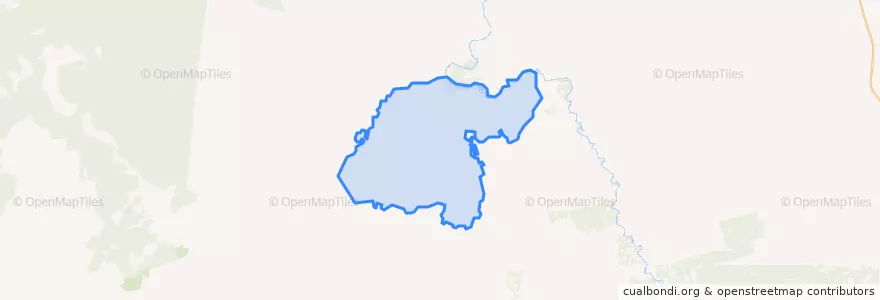 Mapa de ubicacion de Вонданское сельское поселение.
