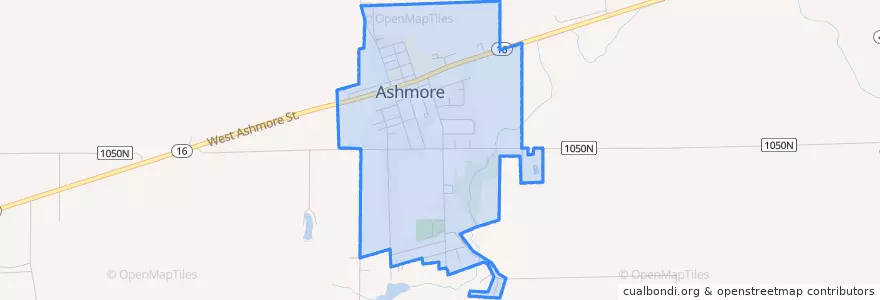 Mapa de ubicacion de Ashmore.