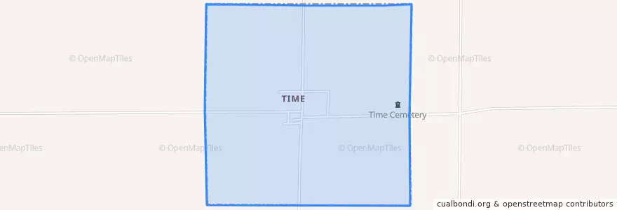 Mapa de ubicacion de Time.