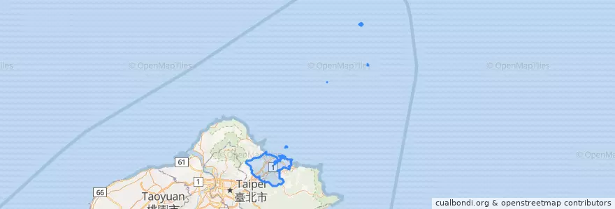Mapa de ubicacion de Цзилун.