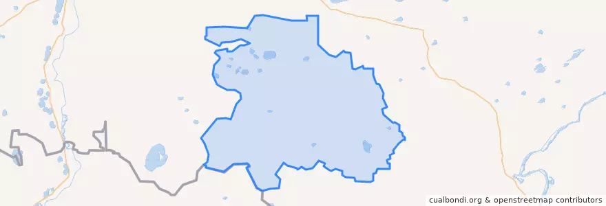 Mapa de ubicacion de Называевский район.