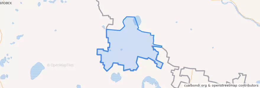 Mapa de ubicacion de Полтавский район.