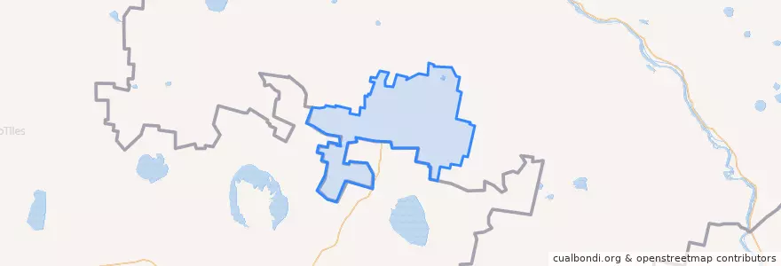Mapa de ubicacion de Одесский район.