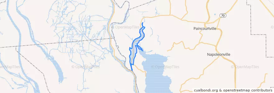 Mapa de ubicacion de Pierre Part.