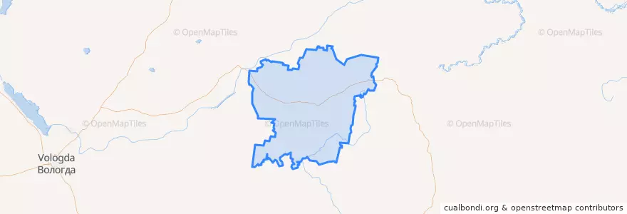 Mapa de ubicacion de Бабушкинский район.