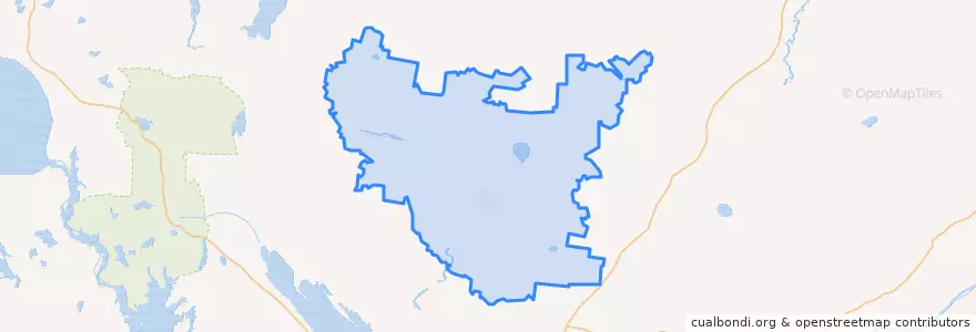 Mapa de ubicacion de Kharovsky District.