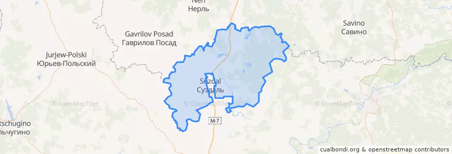 Mapa de ubicacion de Селецкое сельское поселение.