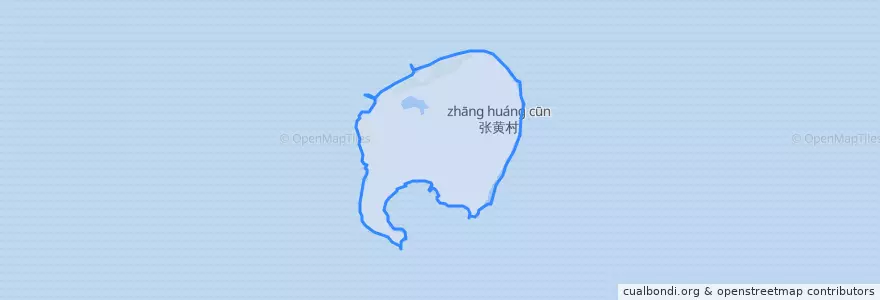 Mapa de ubicacion de Weizhou Island.