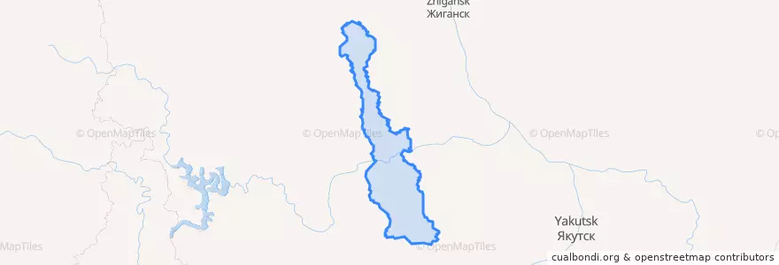 Mapa de ubicacion de ヴェルフネヴィリュイスキー地区.