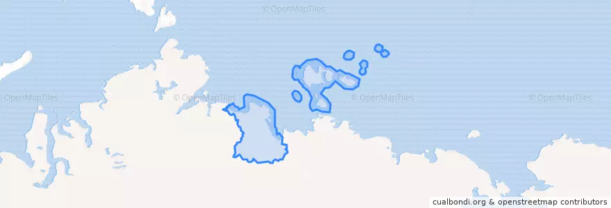 Mapa de ubicacion de Булунский улус.