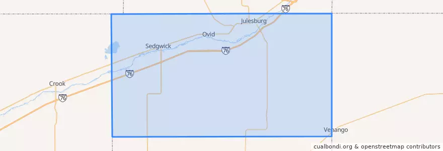 Mapa de ubicacion de Sedgwick County.