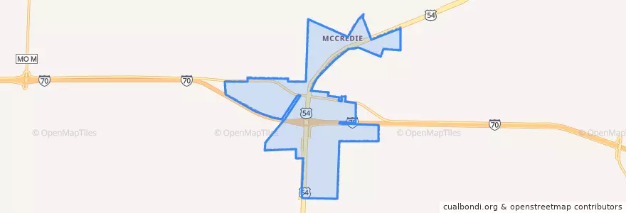 Mapa de ubicacion de Kingdom City.