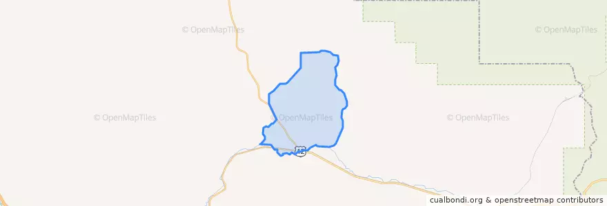 Mapa de ubicacion de Avon.