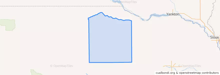 Mapa de ubicacion de Holt County.