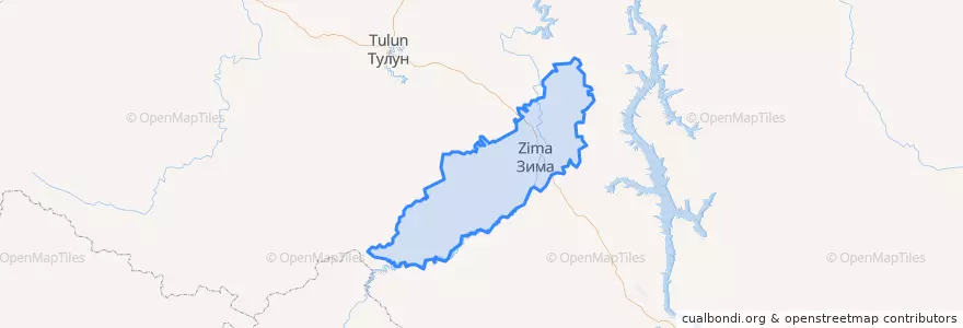 Mapa de ubicacion de ジマー地区.