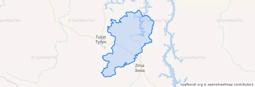 Mapa de ubicacion de クイトゥン地区.