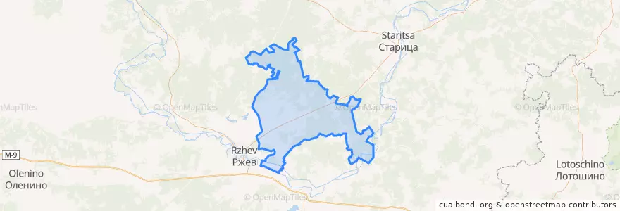 Mapa de ubicacion de сельское поселение Успенское.