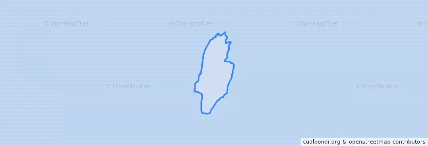 Mapa de ubicacion de Eagle Island.