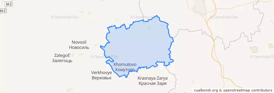 Mapa de ubicacion de Новодеревеньковский район.