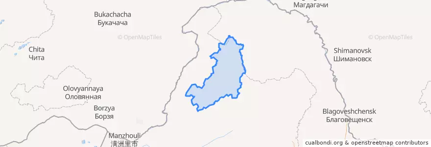 Mapa de ubicacion de 根河市 Гэгээнгол.