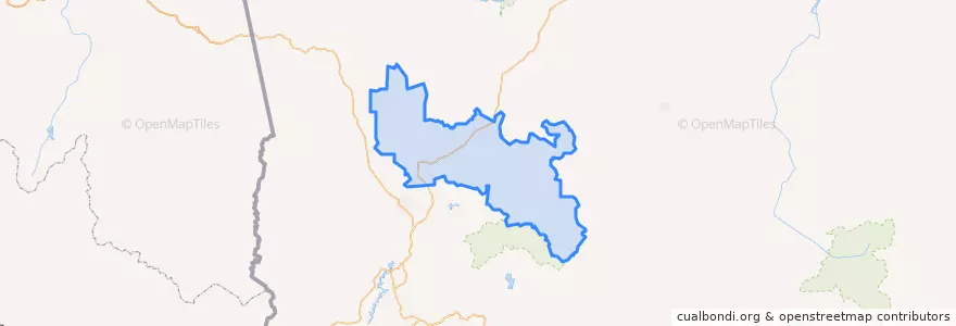 Mapa de ubicacion de Михайловский район.