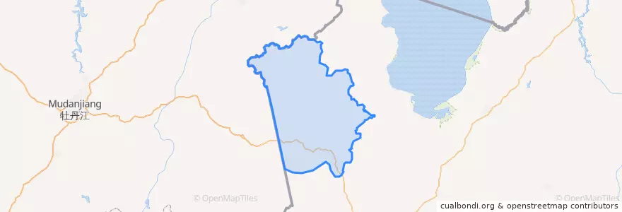Mapa de ubicacion de Пограничный муниципальный округ.