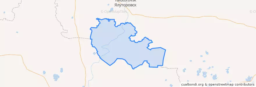 Mapa de ubicacion de Упоровский район.