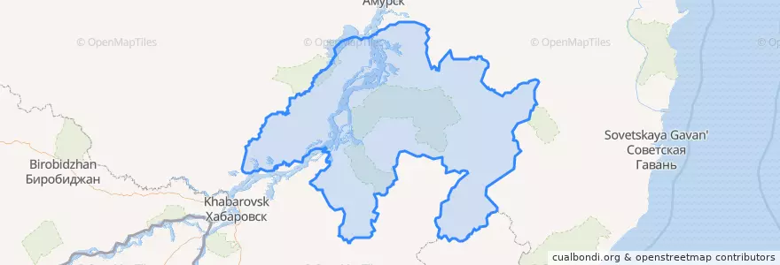 Mapa de ubicacion de ナナイスク地区.