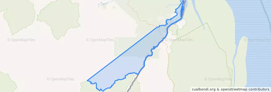 Mapa de ubicacion de Saint-Georges.