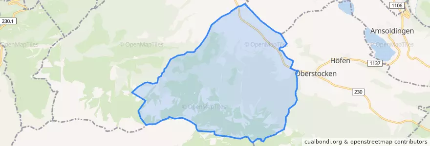 Mapa de ubicacion de Pohlern.
