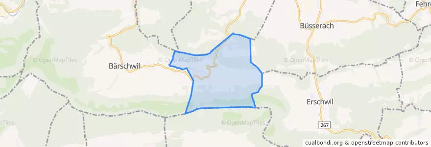 Mapa de ubicacion de Grindel.