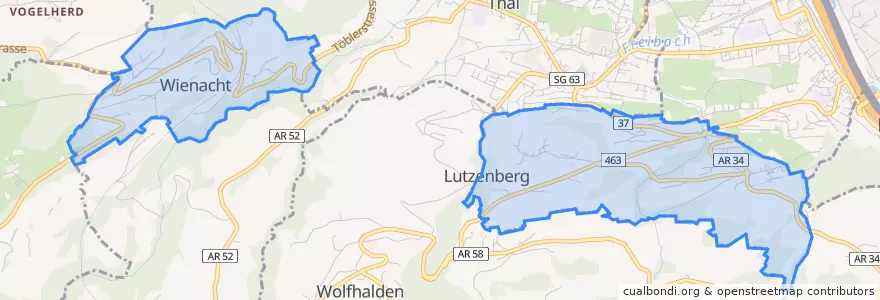 Mapa de ubicacion de Lutzenberg.