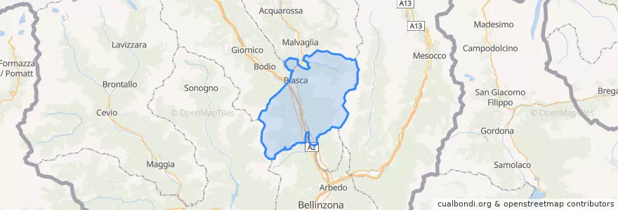 Mapa de ubicacion de Circolo della Riviera.