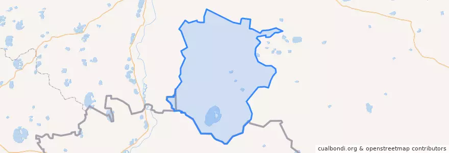 Mapa de ubicacion de Сладковский район.