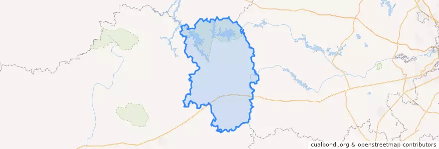 Mapa de ubicacion de Gagarinsky District.