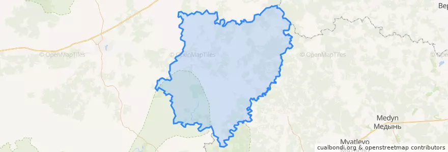 Mapa de ubicacion de Тёмкинский район.