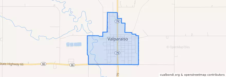Mapa de ubicacion de Valparaiso.