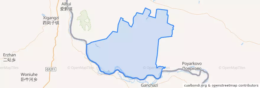 Mapa de ubicacion de Константиновский район.