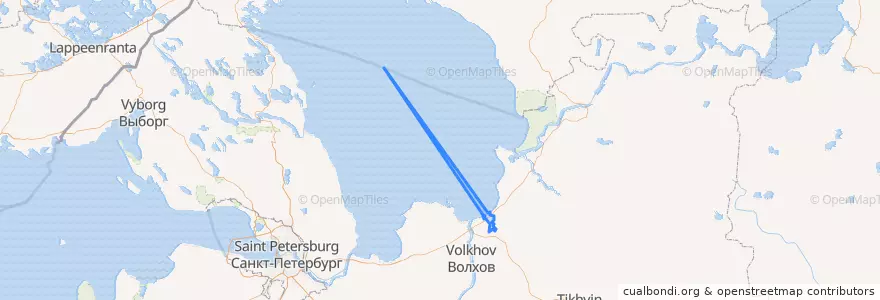 Mapa de ubicacion de Сясьстройское городское поселение.