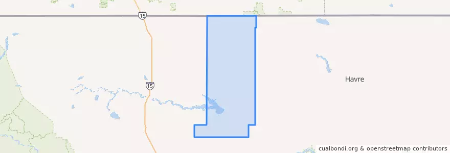 Mapa de ubicacion de Liberty County.