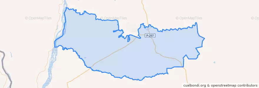 Mapa de ubicacion de Belogorsky District.
