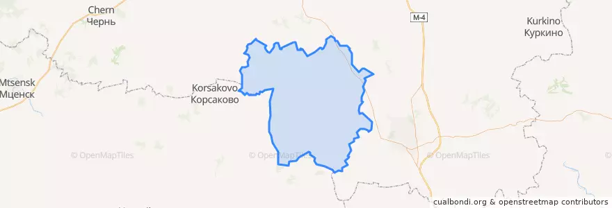 Mapa de ubicacion de Каменский район.