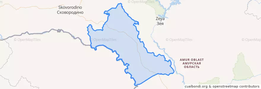 Mapa de ubicacion de Rajon Magdagatschi.
