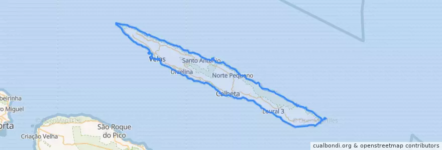Mapa de ubicacion de Сан-Жоржи.