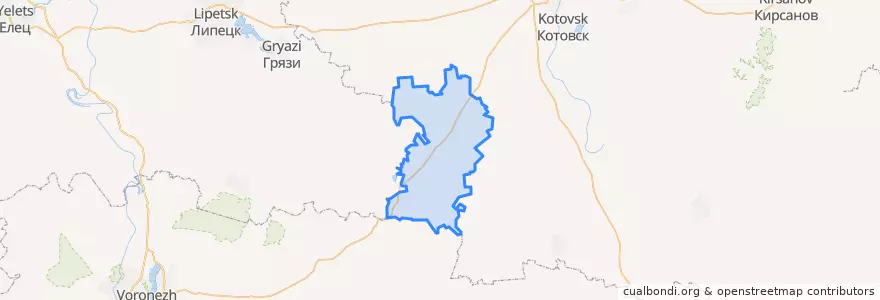 Mapa de ubicacion de Мордовский район.