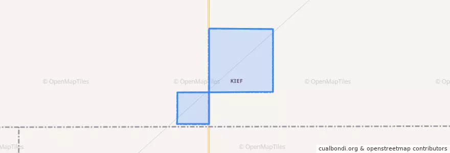Mapa de ubicacion de Kief.