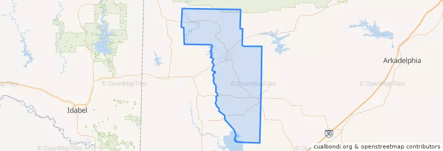 Mapa de ubicacion de Howard County.